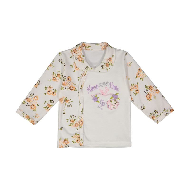 خرید و قیمت بلوز آستین بلند نوزادی مدل گنجشک