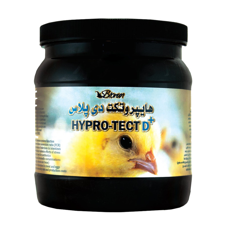 مکمل غذای طیور بایوران مدل هایپروتکت دی پلاس وزن 1 کیلوگرم