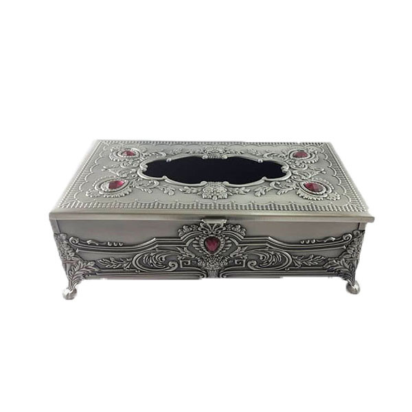 خرید و قیمت جعبه دستمال کاغذی مدل ویلاری کد 1622