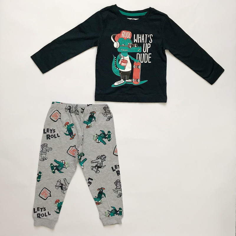 ست تی شرت و شلوار پسرانه نکست مدل 00177