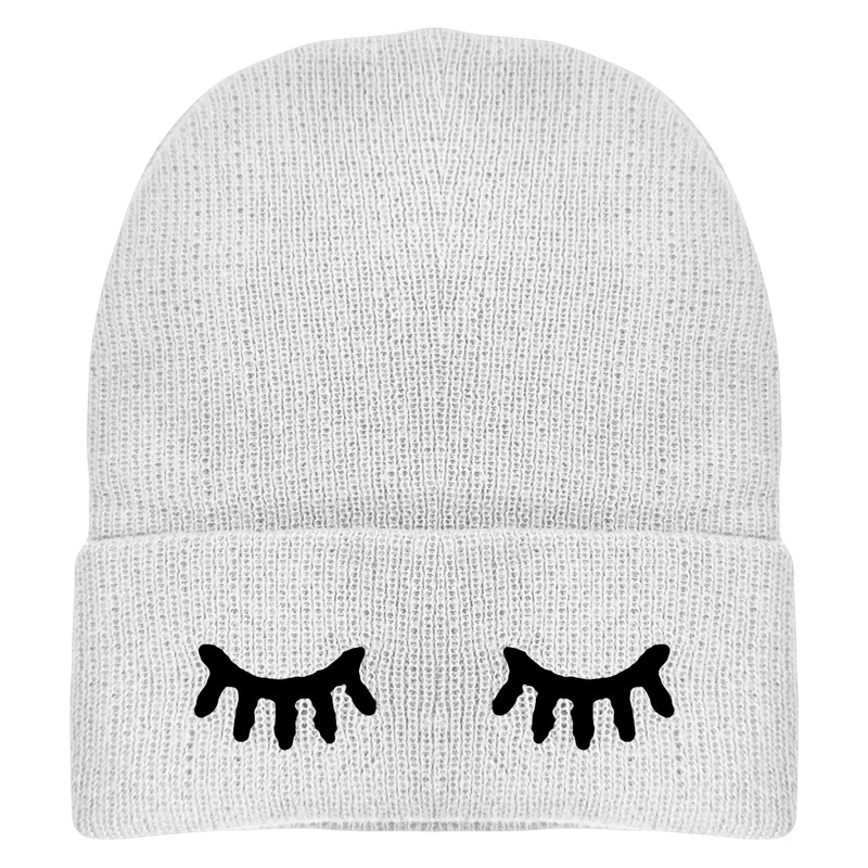 خرید و قیمت کلاه بافتنی زنانه مدل مژه کد 07