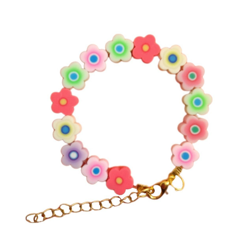 دستبند دخترانه مدل گل