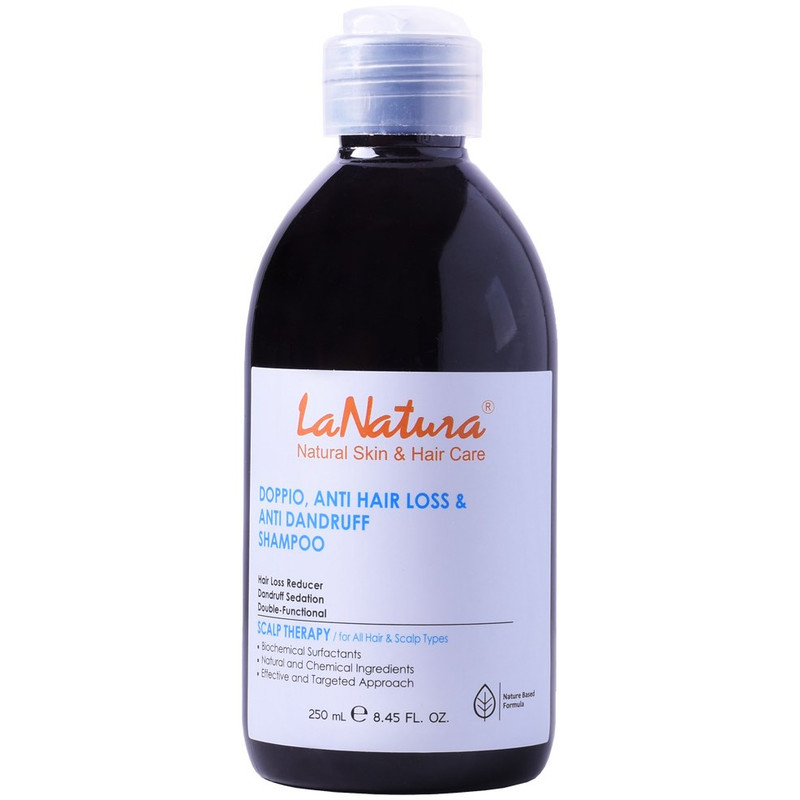 شامپو ضد شوره و ضد ریزش لانتورا کد 01 حجم 250 میلی لیتر