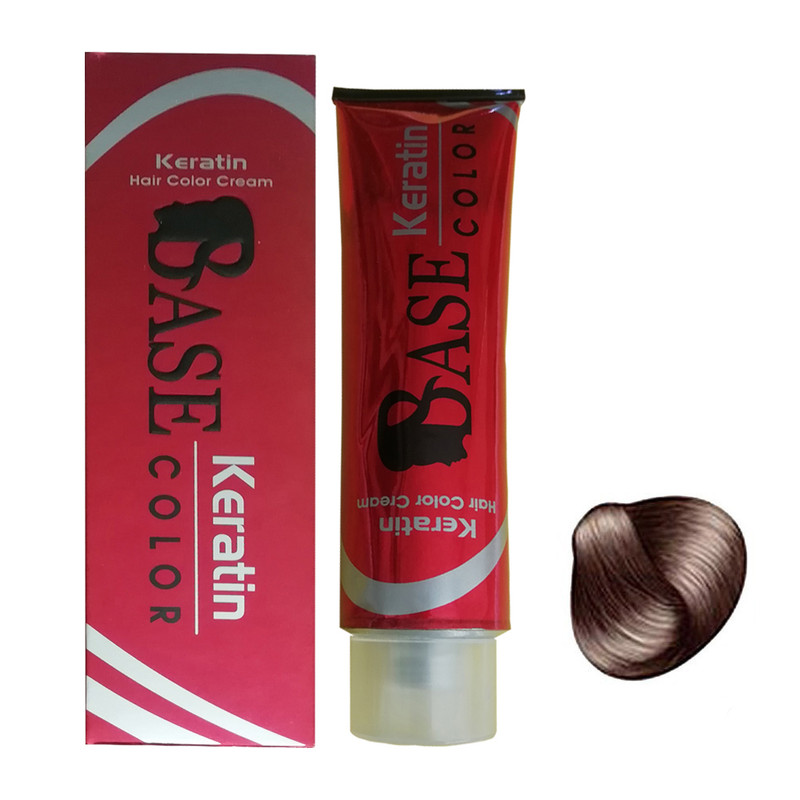 خرید و قیمت رنگ مو بیس کالر شماره 5.47 حجم 125 میلی لیتر رنگ قهوه ای نسکافه ای روشن