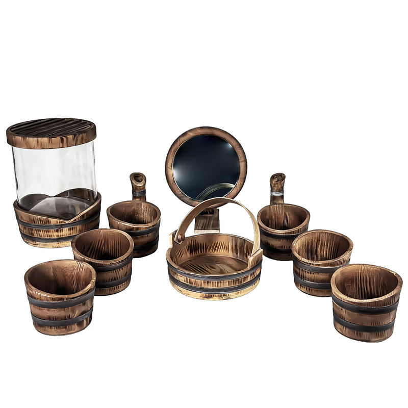 ظروف هفت سین وودسنس 11 پارچه مدل WS-Z400