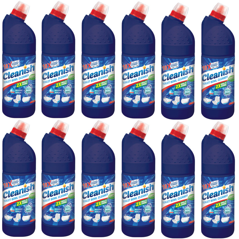 مایع جرم گیر و تمیز کننده کلینیش مدل Regular وزن 1000گرم بسته 12 عددی