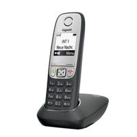 گوشی تلفن بی سیم گیگاست مدل A415 Duo -مشکی -گارانتی اصالت و سلامت فیزیکی