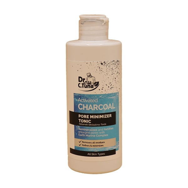 تونیک پاک کننده آرایش صورت دکتر. جی تونا مدل Activated Charcoal حجم 225 میلی لیتر