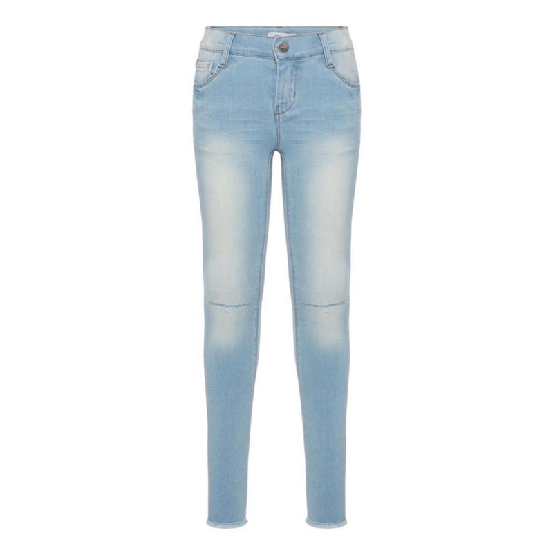 شلوار جین دخترانه نیم ایت مدل K0204