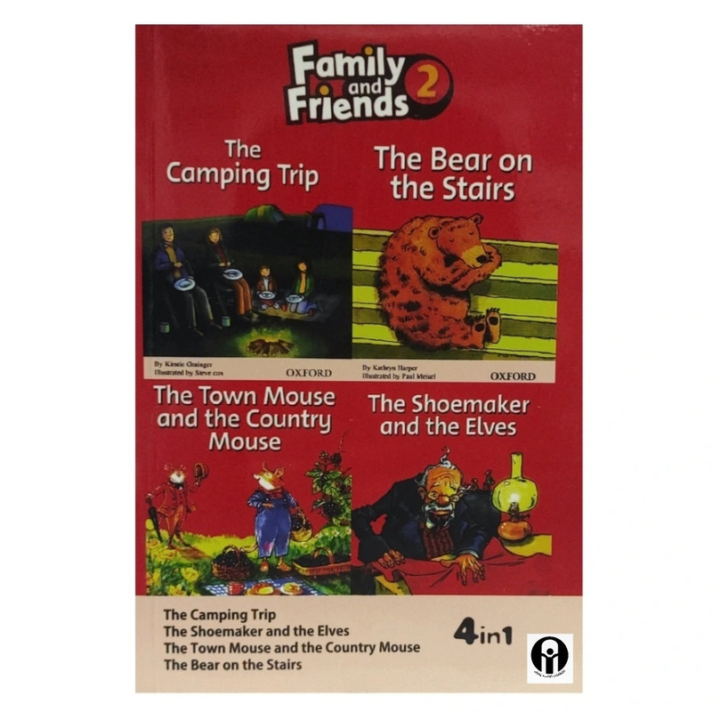 کتاب داستان Family And Friends 2 Readers اثر جمعی از نویسندگان انتشارات الوندپویان