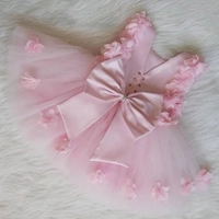 لباس پرنسسی کودک. در رنگهای مختلف سایز یک سال تا 5سال همراه گل حریر و یا بدون گل به درخواست شما