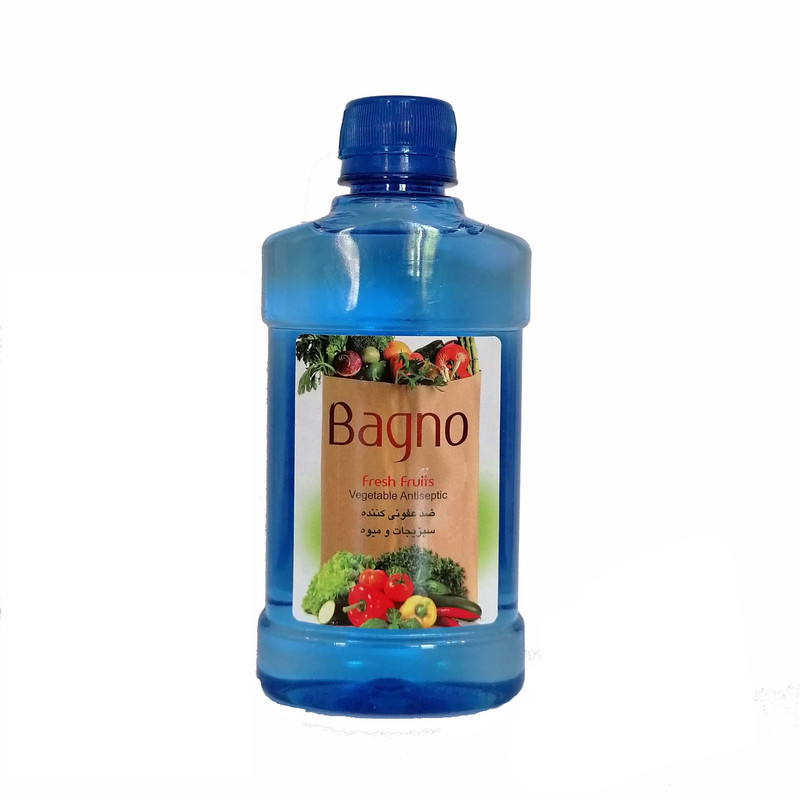 مایع ضدعفونی کننده میوه و سبزیجات باگنو مدل friut fresh حجم 250 میلی لیتر
