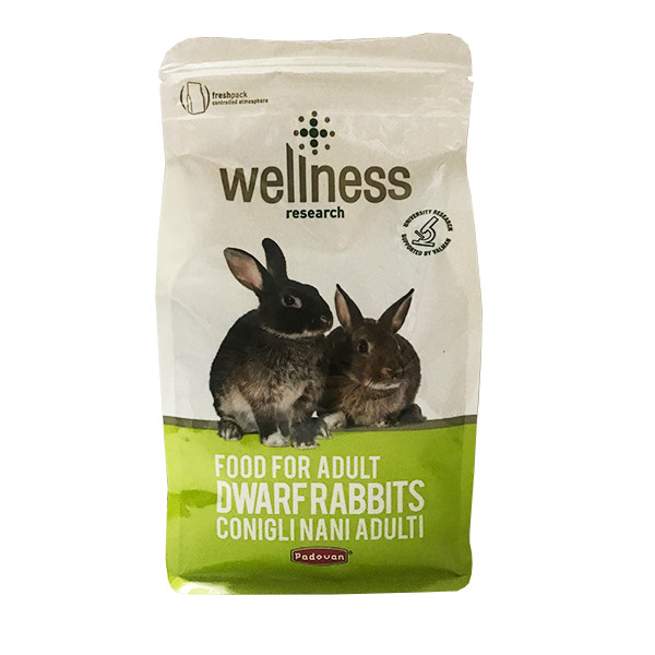 غذا خشک جونده پادوان مدل dwraf rabbits وزن 1 کیلوگرم