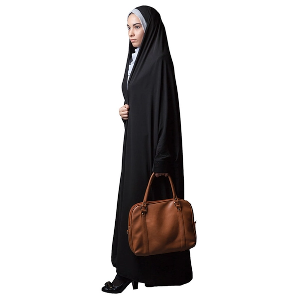 چادر ملی حجاب فاطمی مدل کارمندی کرپناز ایران کد Irn 0021 11