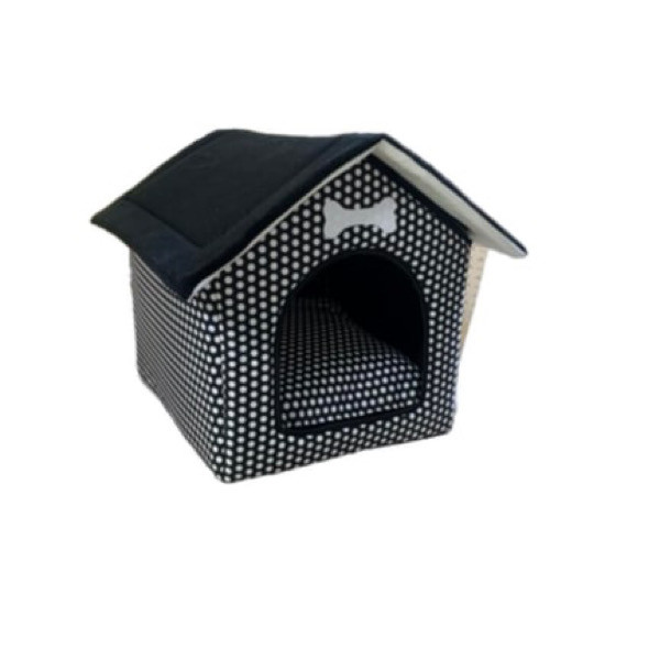 جای خواب سگ و گربه مدل کلبه خالخالی