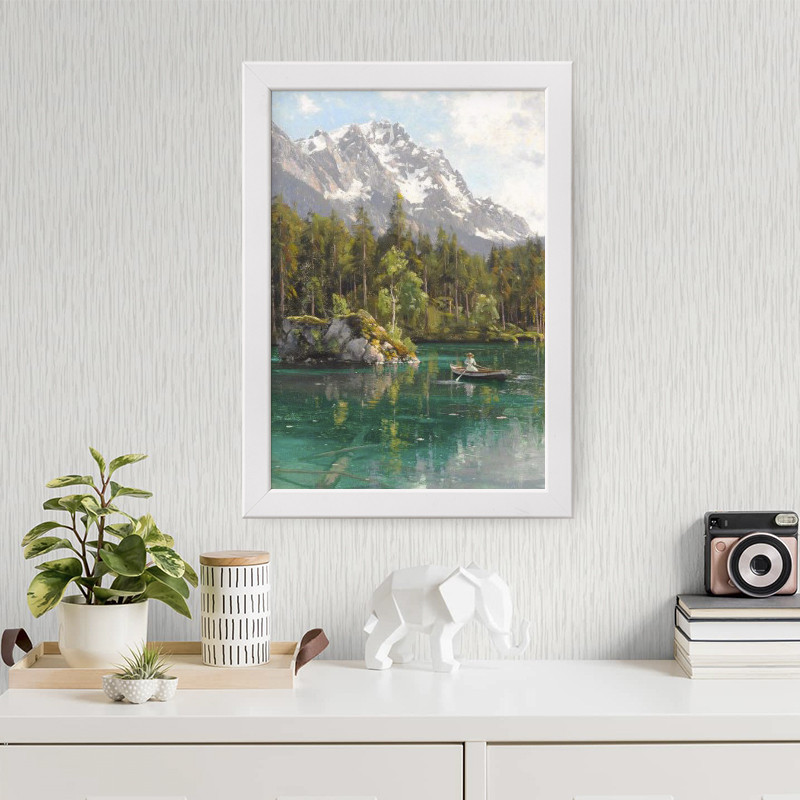 خرید و قیمت تابلو یاسین دکوراتیو مدل دریاچه کوهستانی کد ysw636