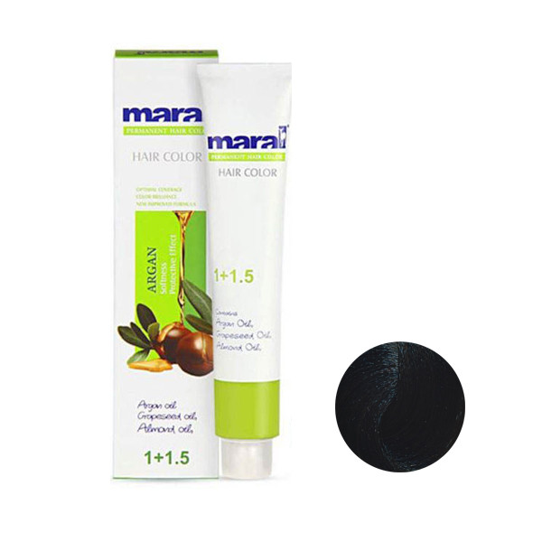 رنگ مو مارال شماره 4.58 حجم 100 میلی لیتر رنگ قهوه تلخ