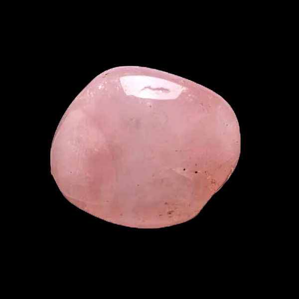 خرید و قیمت سنگ راف مانا جم مدل رز کوارتز تامبل شده