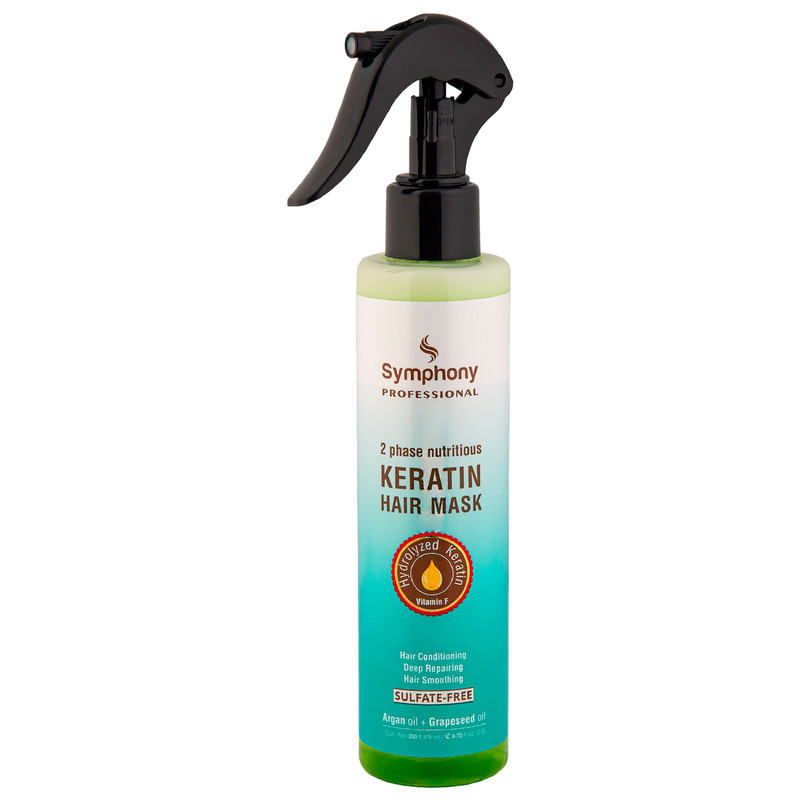 اسپری دو فاز مو سیمفونی مدل کراتین حجم 200 میلی لیتر