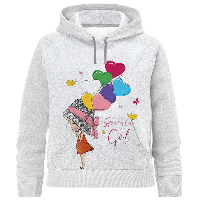 هودی بچگانه مدل دختر و بادکنک A43