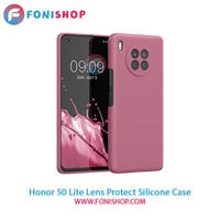 قاب سیلیکونی محافظ لنزدار گوشی آنر Honor 50 Lite