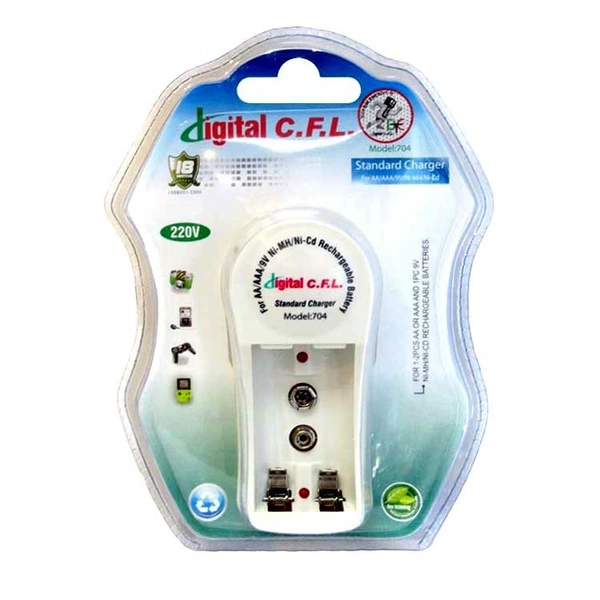 شارژر باتری دیجیتال سی.اف.ال مدل C-704