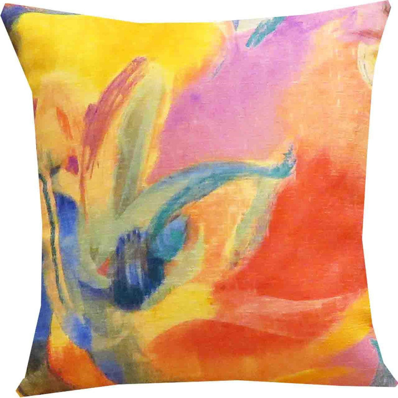 کاور کوسن اشمیت مدل گل آبرنگی