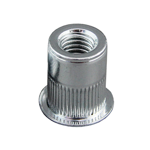 مهره پرچ مدل M3 لبه دار مجموعه 100 عددی