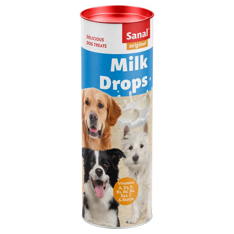 خرید و قیمت تشویقی سگ سانال مدل Milk drops وزن 250 گرم