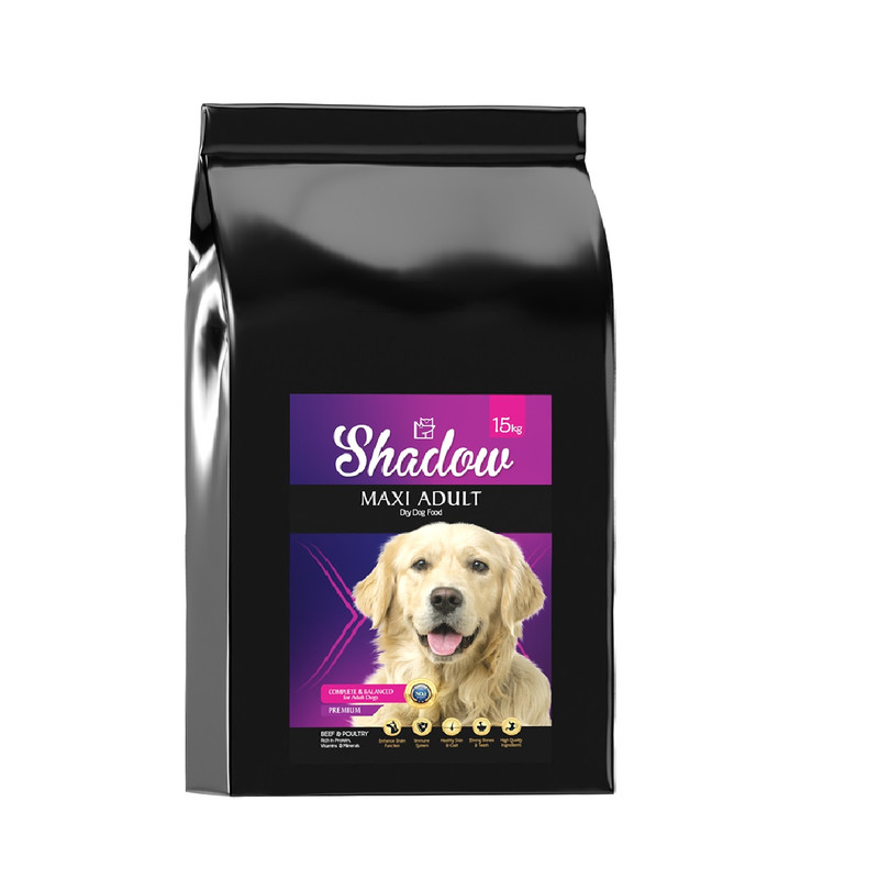 خرید و قیمت غذای خشک سگ شدو مدل Maxi Adult کد 1371 وزن 15 کیلوگرم