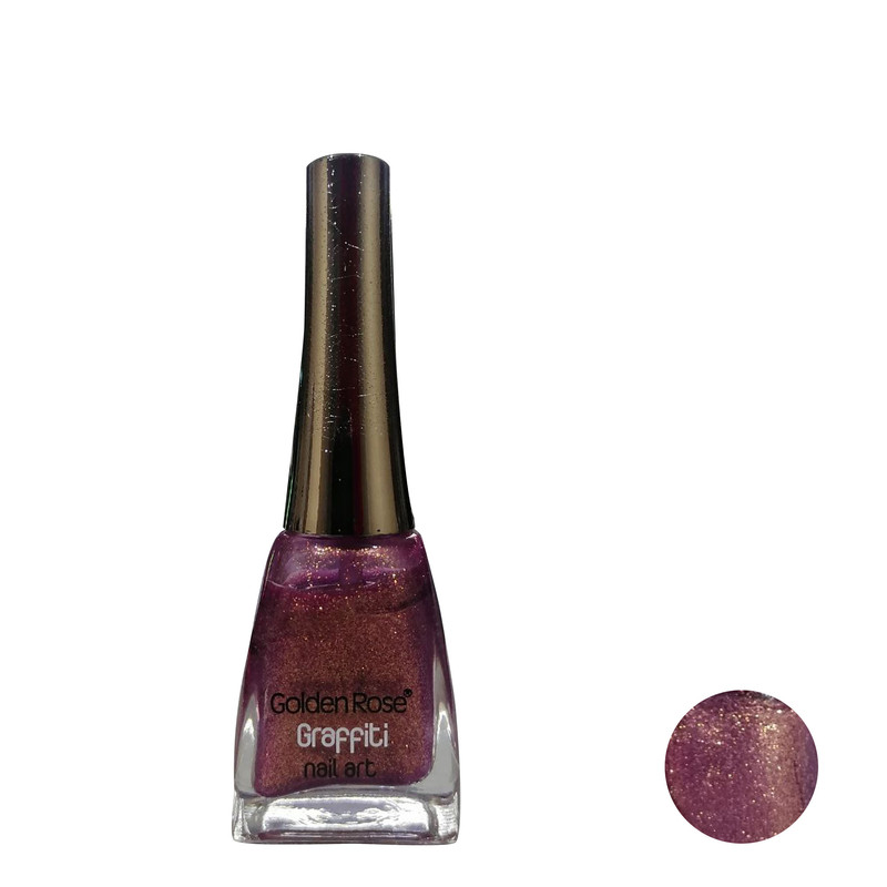 خرید و قیمت لاگ ناخن گلدن رز مدل گرافیتی شماره 11