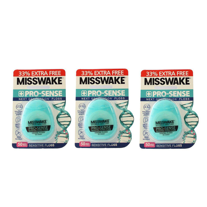 نخ دندان میسویک مدل Pro-Sense مجموعه 3 عددی