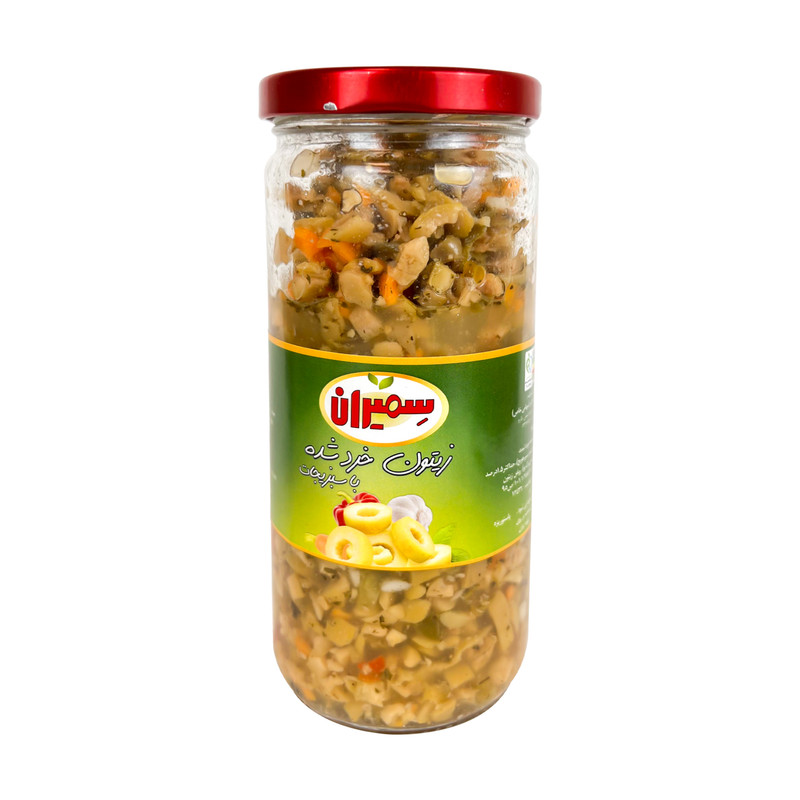 زیتون خرد شده با سبزیجات سمیران - 450 گرم