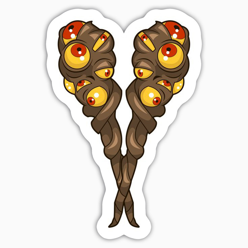 استیکر لپ تاپ بووم طرح بازی Dota2 مدل Ward کد JC35