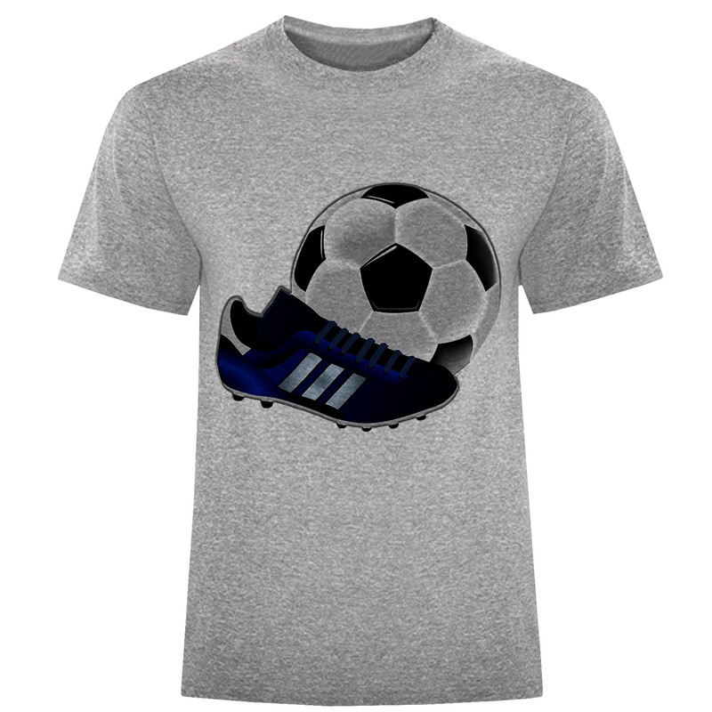 تی شرت آستین کوتاه مردانه مدل کتونی و توپ A94