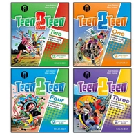 مجموعه کتاب زبان چهار جلدی تین تو تین Teen2Teen Book series