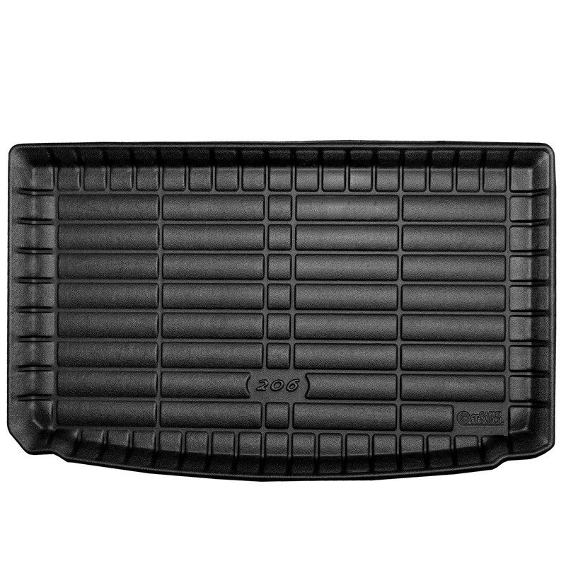 کفپوش سه بعدی صندوق خودرو بابل کارپت مدل چرم مصنوعی مناسب برای پژو 206