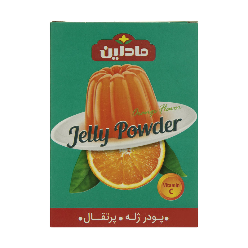 خرید و قیمت پودر ژله پرتقال مادلین - 100 گرم