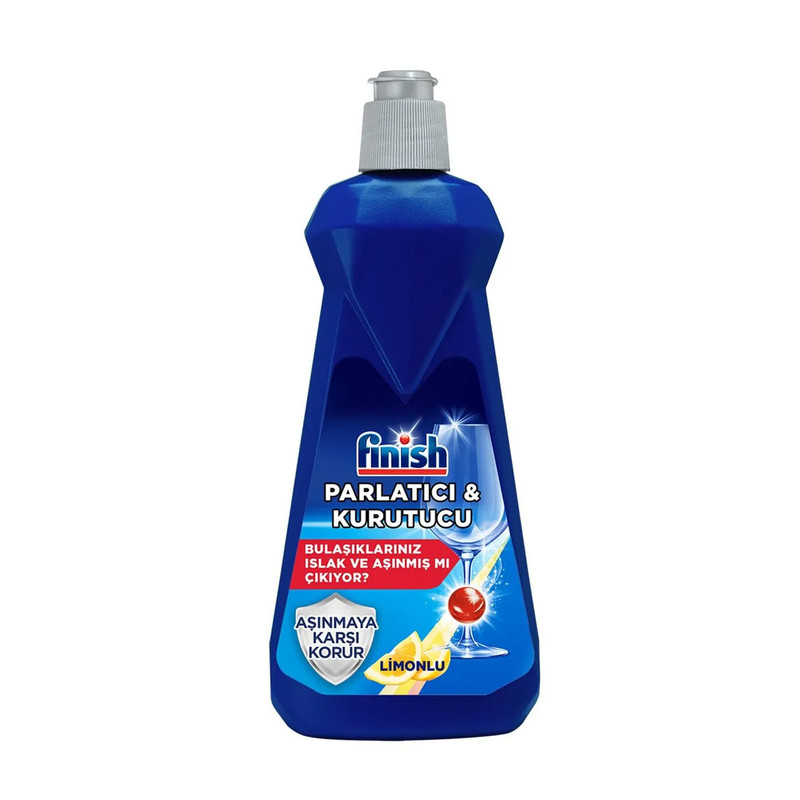 مایع جلادهنده ماشین ظرفشویی فینیش مدل Parlatici Leamon حجم 400 میلیلیتر