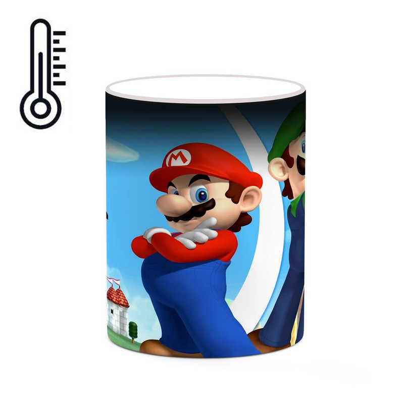 ماگ حرارتی کاکتی مدل بازی سوپر ماریو Super Mario کد mgh30567
