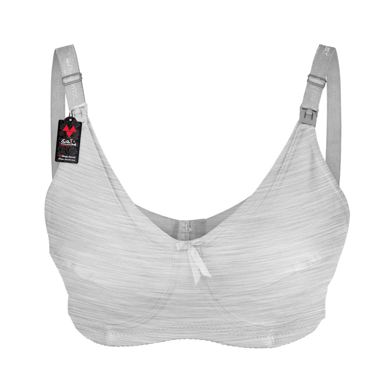 خرید و قیمت سوتین شیردهی شباهنگ مدل Easy Feeding رنگ طوسی