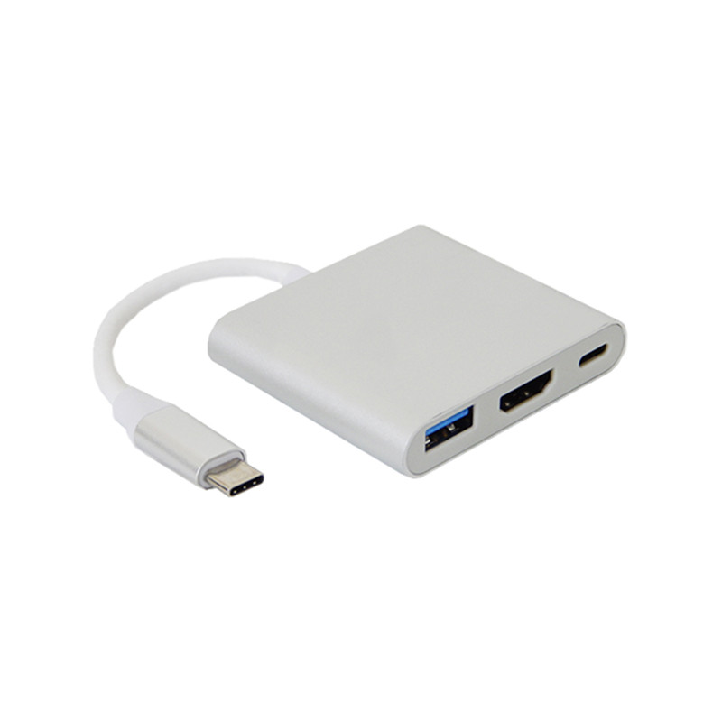 مبدل USB-C به HDMI/USB کی نت مدل K-COUC30HU