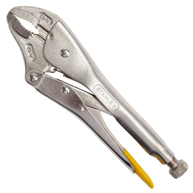 انبر قفلی استنلی مدل فک منحنی سایز 225 میلیمتر