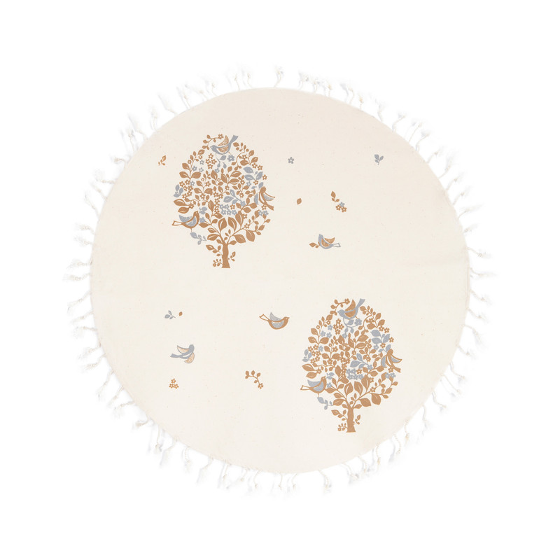 رومیزی چاپ دستی گدار مدل کندلوس