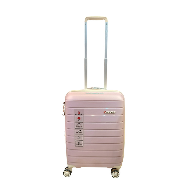 چمدان ریکاردو مدل R new سایز کوچک ارتفاع 55 سانتی متر