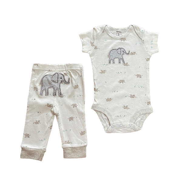 ست بادی و شلوار نوزادی کارترز مدل فیل
