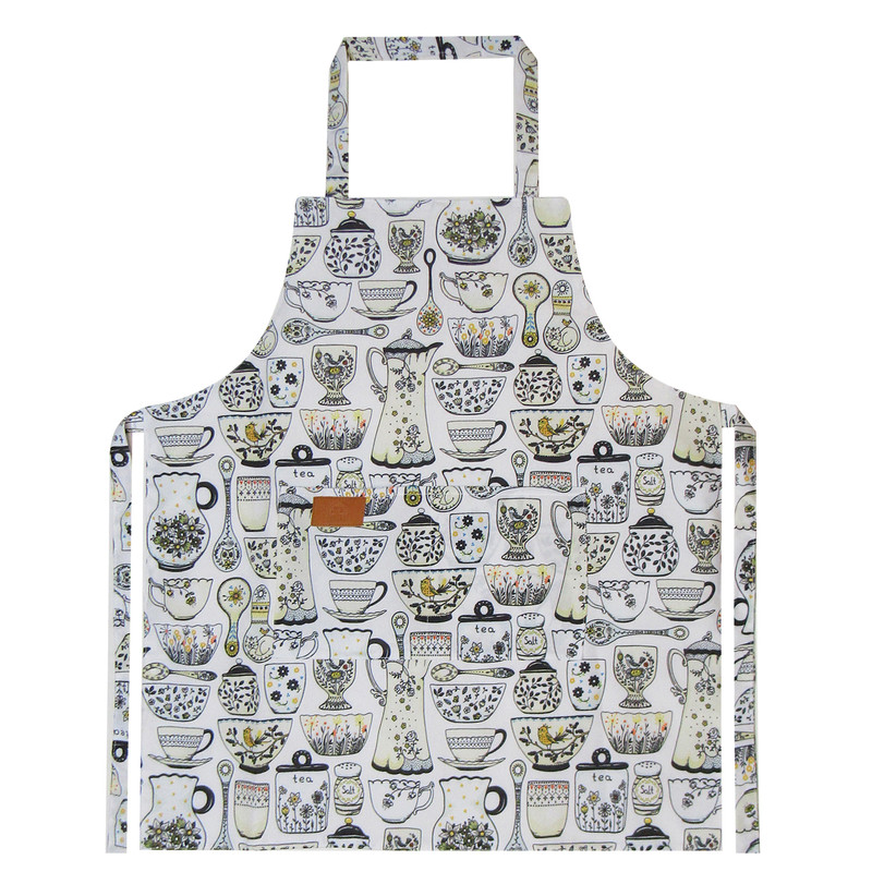 پیش بند آشپزخانه هوم اند لایف مدل مارتینز طرح ظروف