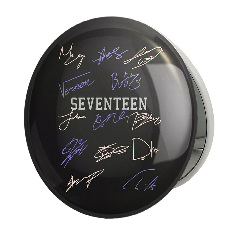 آینه جیبی خندالو طرح گروه سونتین Seventeen مدل تاشو کد 21664
