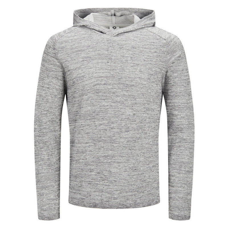 خرید و قیمت هودی نخی جلو بسته مردانه - جک اند جونز