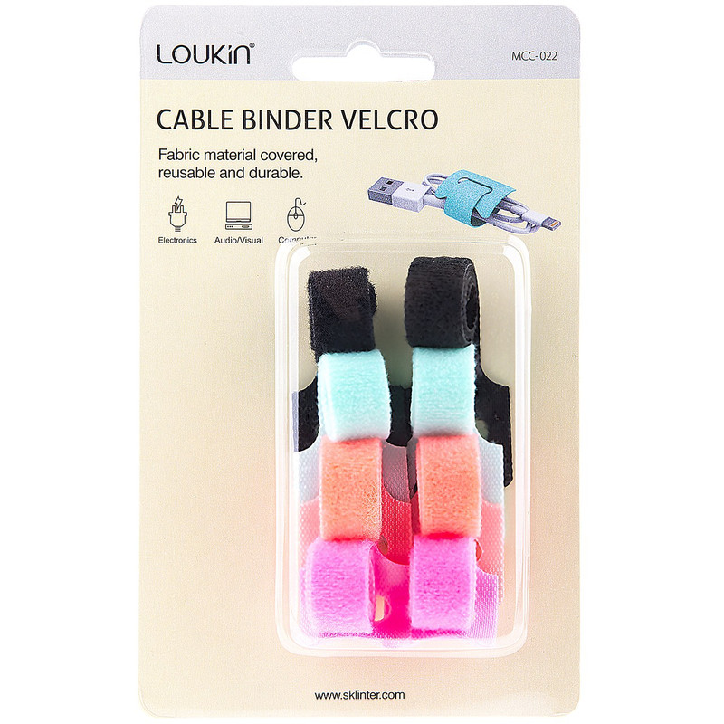 نگهدارنده کابل لوکین مدل Velcro MCC-022 Cable Binder